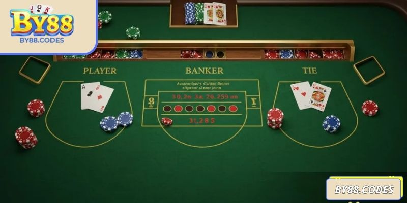 Baccarat By88 – Trò Chơi Kinh Điển Chuẩn Casino Quốc Tế 2 Luật chơi Baccarat By88 dễ nắm bắt nhưng mang chiều sâu chiến thuật