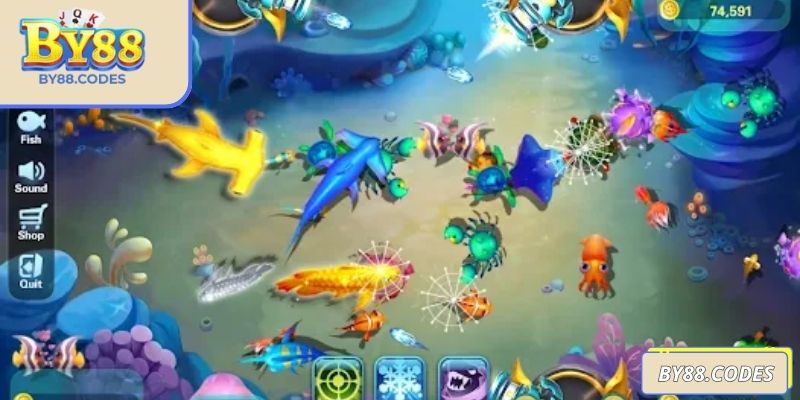 Phong cách thiết kế đậm chất phiêu lưu tại Jackpot Vua Đại Dương By88
