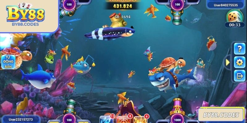 Trải nghiệm đại dương đầy sắc màu trong Vương Gia Đánh Cá By88
